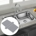 thumbnail image 6 of kowaku Kitchen Sink Saddle Divider Mat Household Heat Resistant Reusable Nonslip Drying Pad Protector for Tea Tray Cooking Bathroom Gray, 6 of 9