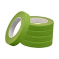 thumbnail image 1 of 5 rollos de cinta floral, accesorios para cinta floral, suministros para envolver ramos, portátil, Verde brillante, 1 of 9