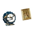 thumbnail image 6 of Figurine Knick Knack Ornament Sculpture Resin Material for Living Room Bedroom Office Decor Display, 6 of 8