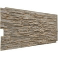 thumbnail image 2 of Ekena Millwork 45 3/4"W x 24 1/2"H x 1 1/4"D Canyon Ridge Stacked Stone, EverStone Faux Stone Siding Panel, Cannondale, 2 of 11
