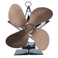 thumbnail image 1 of Dvkptbk 4-blade Fireplace Blower Star Energy-saving Thermodynamic Fan, 1 of 1