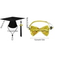 thumbnail image 3 of Fesfesfes Dog Graduation Cap and Gown Set with Bandana,Adjustable Cap for Medium Large Dogs,Graduation Outfit Photo Props, 3 of 6