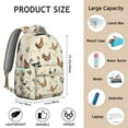 thumbnail image 6 of "Chicken Pattern School Backpack - Waterproof & Durable Bookbag for Students, Lightweight Laptop Bag, Stylish Design, Comfortable Fit, Great for Travel", 6 of 6