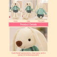 thumbnail image 3 of YOFOKO Floppy-Ear Bunny Plush Toy - 16" Soft Stuffed Animal for Girls, Cute Bedroom Decor with Realistic Details, Gift for Kids' Birthday/Valentine's Day Home Accent, 3 of 6