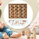 thumbnail image 1 of Juego de combinación de formas Montessori, juguete educativo de rompecabezas para pequeños y niñas Color de la madera CUTICAT Juego de apilamiento, 1 of 8