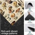 thumbnail image 3 of Brown Mushroom Label Light Pattern Kitchen Rugs Sets Of 3,Kitchen Runner Rugs Non Skid Washable,Decorative Kitchen Floor Mats for Kitchen,Sink,Laundry,17"x30"+ 17"x47" + 17"x59", 3 of 6