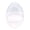 Clear, variant on Hollow Clear Easter Eggs, Large Plastic Eggs, Egg Hunt Decoration, Fillable Container