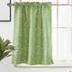 thumbnail image 4 of Cortina opaca Recortada Sombreado alto 70% -90% Decoración Barra Cortinas Cortinas de ventana Cortinas para Niñas verde 74x90cm Yotijar cortinas opacas, 4 of 8