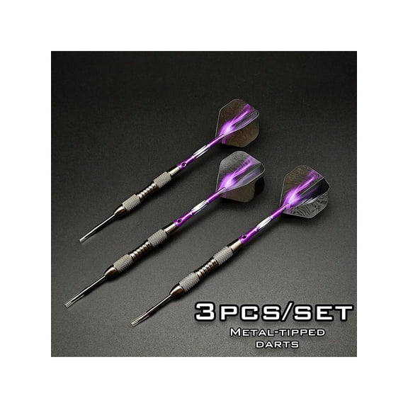 3pcs Set Premium 20g Tungsten Steel Barrel Darts Set Perfect For Competitive Play And Casual Fun Adult Party Games Suitable