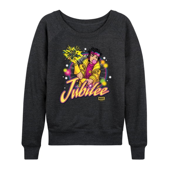 X-Men - Jubilee Logo - Women's French Terry Long Sleeve Pullover