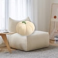 thumbnail image 6 of Gureui Pumpkin Plush Toys, Fluffy Funny Pumpkin Pillow Stuffed Animal Lounge Cushion for Adults Children, 6 of 8
