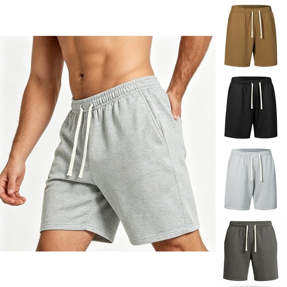 Lzobxe Mens Shorts Athletic Gym Shorts Classic Fit with Pockets,Size S-2XL