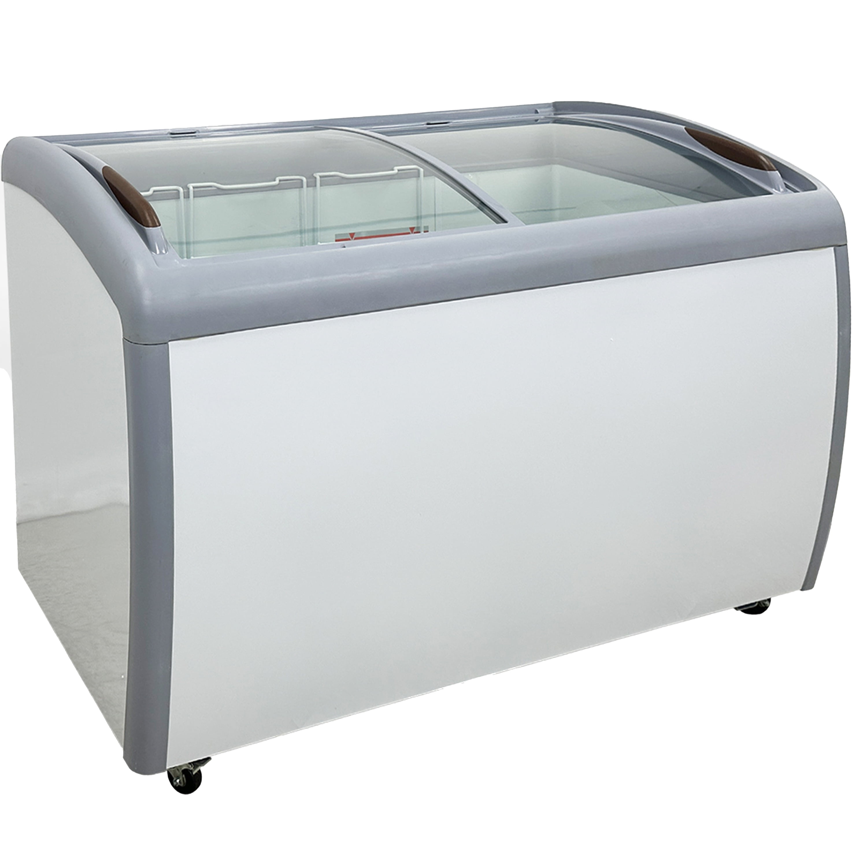 Elite Kitchen Supply 9.2 cu ft Commercial Ice Cream Freezer, White
