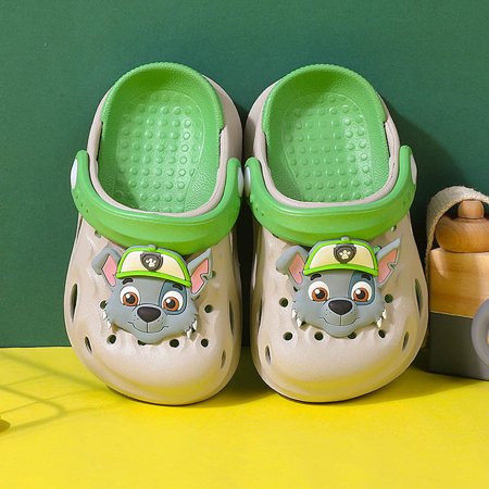 

Genuine Wang Wang Team Baby‘s Hole Shoes Summer Children‘s Slippers Non-slip Soft Bottom Girls‘ Home Beach Shoes Sandals