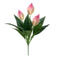 thumbnail image 2 of Travelwant Artificial Flower Calla Lily Silk Plant Fake Bonsai Flowers Greenery Plants for Indoor Outdoor Home Office Bedroom Table Centerpieces Party Decoration, 2 of 7