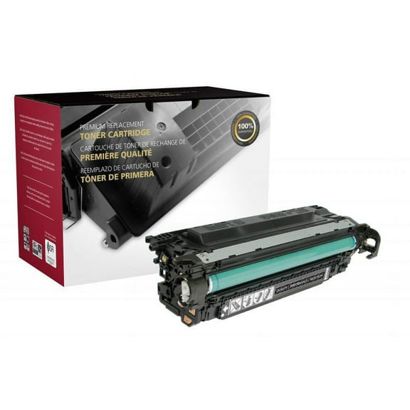 Remanufactured Clover Imaging Black Toner Cartridge for CE400A ( 507A)