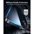 thumbnail image 6 of Apple iPhone 14 Pro Privacy Screen Protector, Anti-Spy, 2-Pack Shatterproof Tempered Glass Film 6.1", 6 of 7