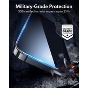 Apple iPhone 14 Pro Privacy Screen Protector, Anti-Spy, 2-Pack Shatterproof Tempered Glass Film 6.1