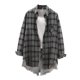 thumbnail image 2 of HongQid Womens Button Down Shirts Long Sleeve Plaid Lightweight Business Casual Blouse Top, 2 of 4