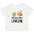 thumbnail image 3 of Inktastic Bees My Great Aunt Loves Me Boys or Girls Baby T-Shirt, 3 of 5