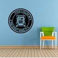 thumbnail image 2 of Don't Follow Me You Won't Make It Trucker Quote Trailer Truck Silhouette Design Wall Art Sticker Designs Vinyl Stickers For Home House Walls Rooms Windows Bedroom Decoration Size (28x28 inch), 2 of 3