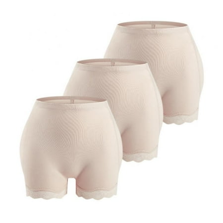 

Womens Butt Lifter Panties Seamless Padded Underwear Hip Enhancer Tummy Control Ultra Comfort Butt Lifting Shapewear Plus Size S-6XL(3-Packs)