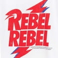 thumbnail image 3 of David Bowie Boys/Girls Rebel Rebel Band T-Shirt, 3 of 3