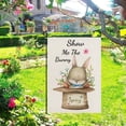 thumbnail image 4 of Aunavey Festive Easter Linen Garden Flag for Outdoor Yard Garden, 4 of 9