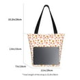 thumbnail image 2 of Kdxio 70s Retro Flowers Women Reusable Grocery Bags Foldable Ripstop,Reusable Shopping Bags for Shopping,Gym,Gift, 2 of 5