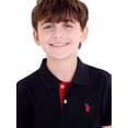 thumbnail image 2 of U.S. Polo Assn. Boys Short Sleeve Pique Polo Shirt, Sizes 4-18, 2 of 6