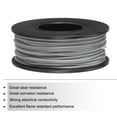 thumbnail image 3 of Silicone Wire 28AWG 28 Gauge Flexible Tinned Copper Standard High-Temperature Hookup Wire Grey 15m/49.2ft, 3 of 6