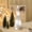 A70 christmas decorations clearance under 5$, variant on kkbbma Deals Of The Week Lighted Glass Christmas Tree Figurine - Glass Christmas Tree Small Sparkling Xmas Trees with LED Lights Decorations Table Top Centerpiece Mantel Window Home Decor