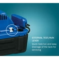 thumbnail image 2 of Little Giant VCMX-20ULS-C 115 Volt, 84 GPH, 1/30 HP, Automatic Condensate Removal Pump, 6-Ft. Power Cord, Safety Switch, Anti-Sweat Sleeve, Blue, 554542, 2 of 9