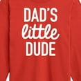 thumbnail image 3 of Instant Message - Dad Set Little Dude - Toddler & Youth Long Sleeve Graphic T-Shirt, 3 of 6