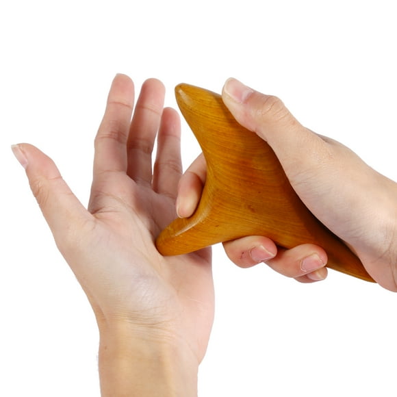 Comfortable Practical Effective Thai Massager, Smooth Texture Wood Massager, for Relax Headache