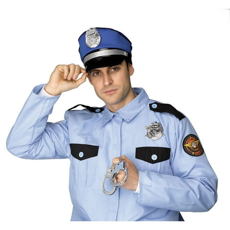 Morris Costumes Adult Mens Uniforms Policeman Costume One Size, Style FW90141C