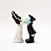thumbnail image 2 of Pacific Giftware 3.5 inches Frankenstein & Bride Kissing Magnetic Salt and Pepper Shaker Couple Kitchen Set, 2 of 2