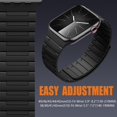 thumbnail image 4 of Correa SNBLK de silicona magnética para Apple Watch de 44 a 49 mm, 4 of 9