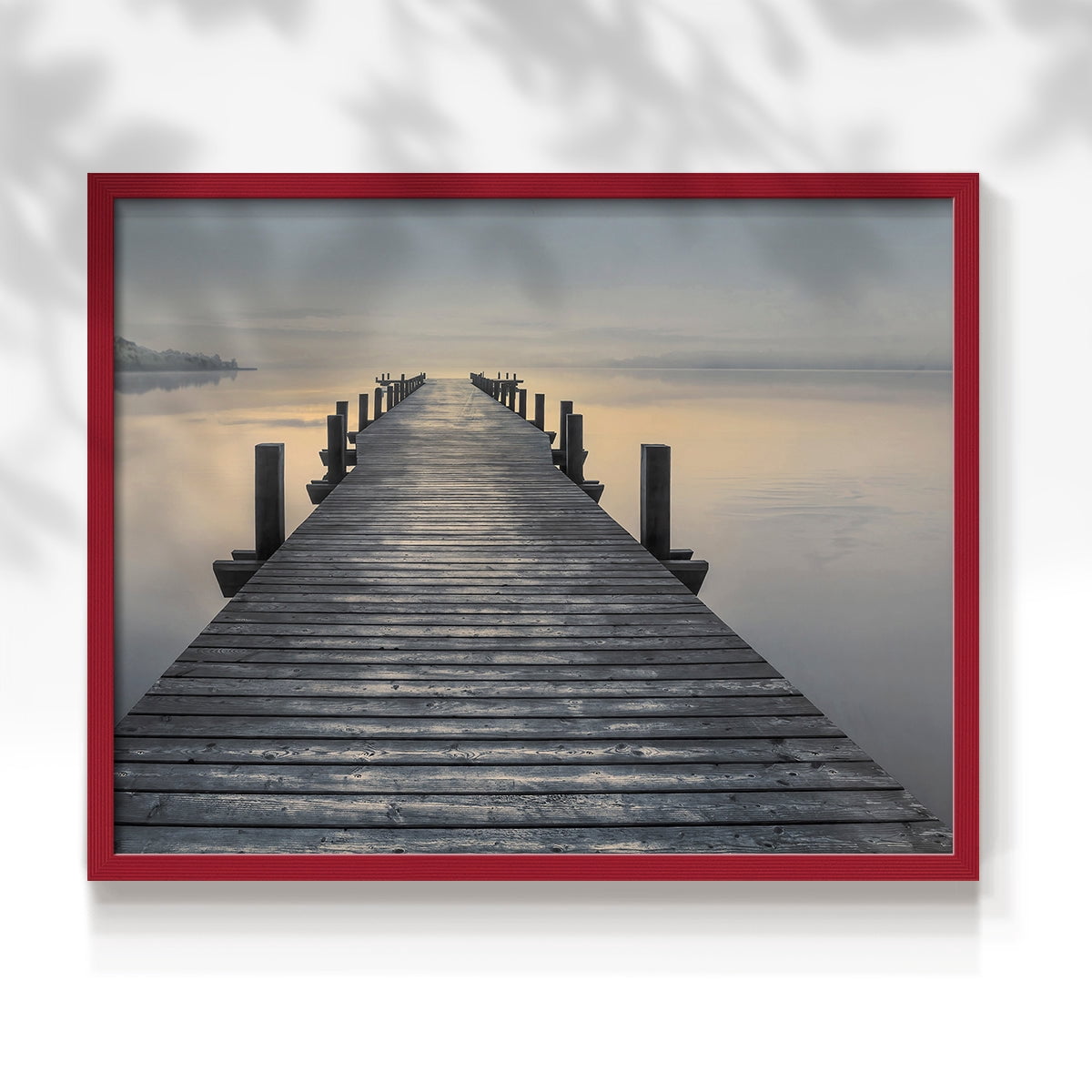 Sun Down by Mike Calascibetta - Restickable Framed Giclée Print