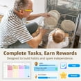 thumbnail image 5 of EKASN 15.6" Digital Calendar Chore Chart – 1080P Full HD Interactive Touchscreen, Smart Family Planner for Seamless Scheduling-White, 5 of 10