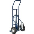 thumbnail image 2 of Global Industrial 241439 Strength Steel Hand Truck with Curved Handle & Stair Climbers, 600 lbs, 2 of 6