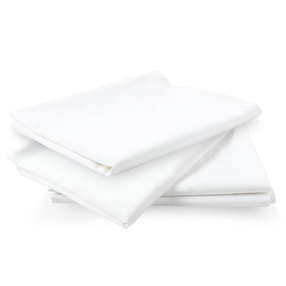 Fundas de almohada King con cremallera oculta - Algodón egipcio 100% 400 hilos - Suaves, transpirables y resistentes - Set de 4 para cama amplio - Fácil mantenimiento - Color: blanco, Tamaño: K