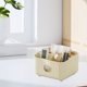 thumbnail image 4 of Organizador de caja de pañuelos multifuncional | Contenedor de almacenamiento de escritorio para controles remotos, teléfonos, artículos diversos | Polipropileno duradero | Blanco o amarillo moderno, 4 of 6