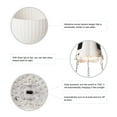 thumbnail image 4 of Glitzhome Plant Hangers 10.25" Round Resin Solar Lighted Hanging Orchid Pots Basket Planter Decorative Hanging Planter, 4 of 7