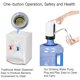 thumbnail image 3 of Bomba de botella de agua, bomba de agua potable automática de carga USB, dispensador de agua eléctrico portátil, botella de agua, 3 of 7