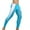 Sky Blue, variant on Wyobmus Men's Stretch Slim Leggings Skinny Yoga Pants Mesh Breathable Tights Black