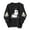 crew neck sweatshirts women Black, variant on QATAINLAV Halloween Sweatshirts for Women Cute Ghost Pumpkin Graphic Tops Fall Crewneck Long Sleeve Shirt Khaki XL