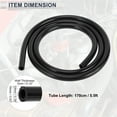 thumbnail image 5 of Unique Bargains 5.5FT 3/8" 10mm ID 3mm Thickness Silicone Vacuum Tubing Hose for Air and Water, 5 of 8