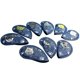 thumbnail image 2 of Protector de Putter de Golf de cuero Pu, 9 Uds., cubiertas impermeables para la cabeza, 17x10 Cm, 6,5x3,9 pulgadas, 2 of 4