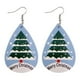 thumbnail image 1 of Pendientes para mujer, regalos para mujer, pendientes navideños de piel sintética, pendientes colgantes con forma de lágrima, pendientes de animales., 1 of 3